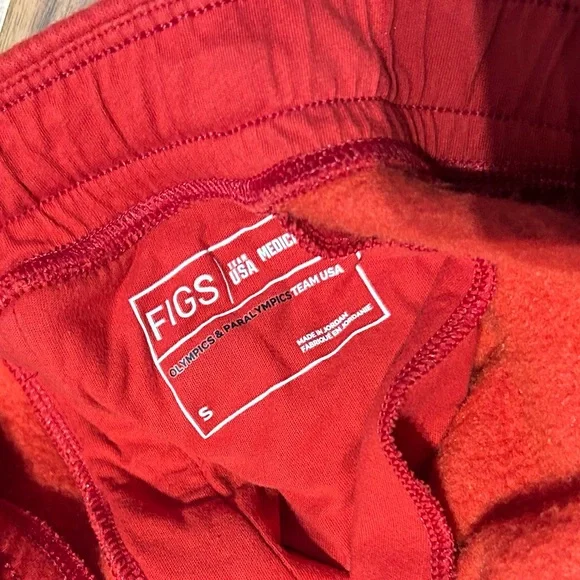 Figs USA red sweatpants and hoodie medical team Olympics size small - Picture 5 of 7